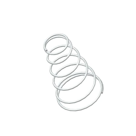 Approved Vendor Taper Spring, Lo= 1.875 , So= 1 , W= 0.08 G709989597
